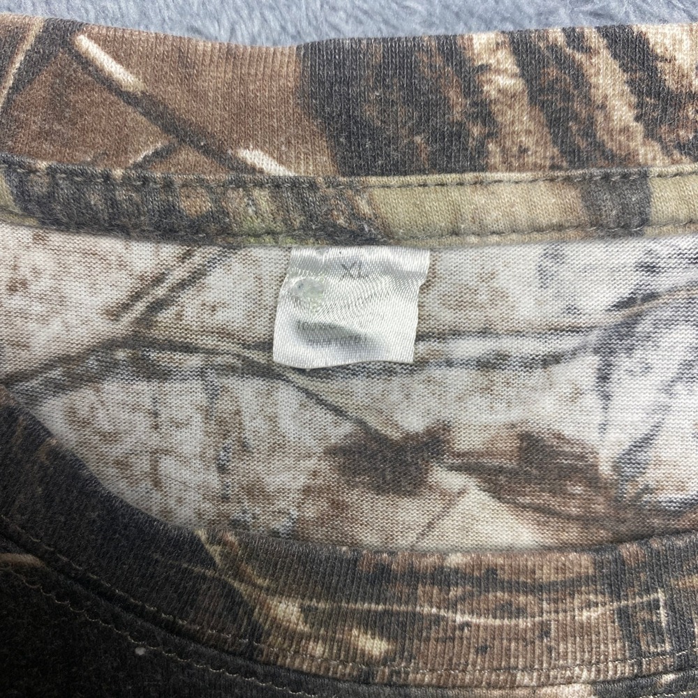 Camo Realtree T-Shirt Mens XL AP HD All Over Print Hunting Fishing Short Sleeve - Picture 5 of 7